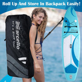 Load image into Gallery viewer, Crescent 11&#39;x35&quot; Ultra-Wide Inflatable SUP Board | 420lb Capacity &amp; 18lb Lightweight