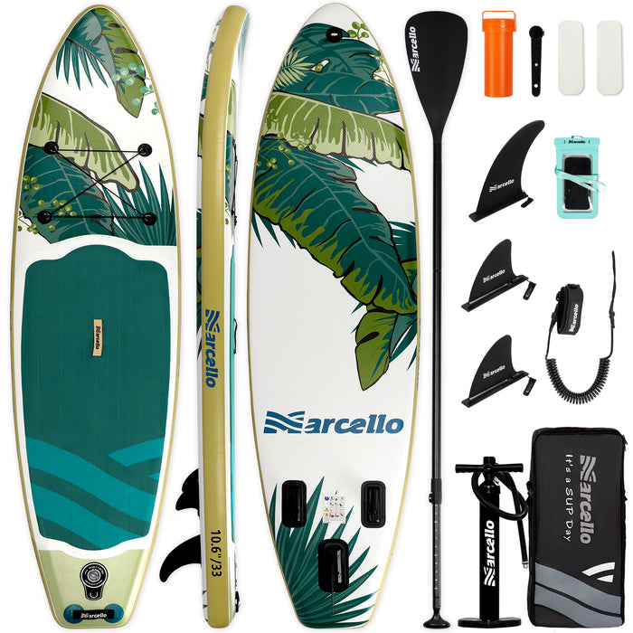 JUNGLE 10'6'' All Around Inflatable Paddle Board
