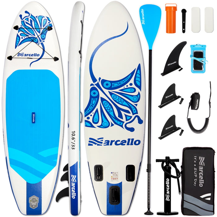 OCEAN 10'6'' All Around Inflatable Paddle Board
