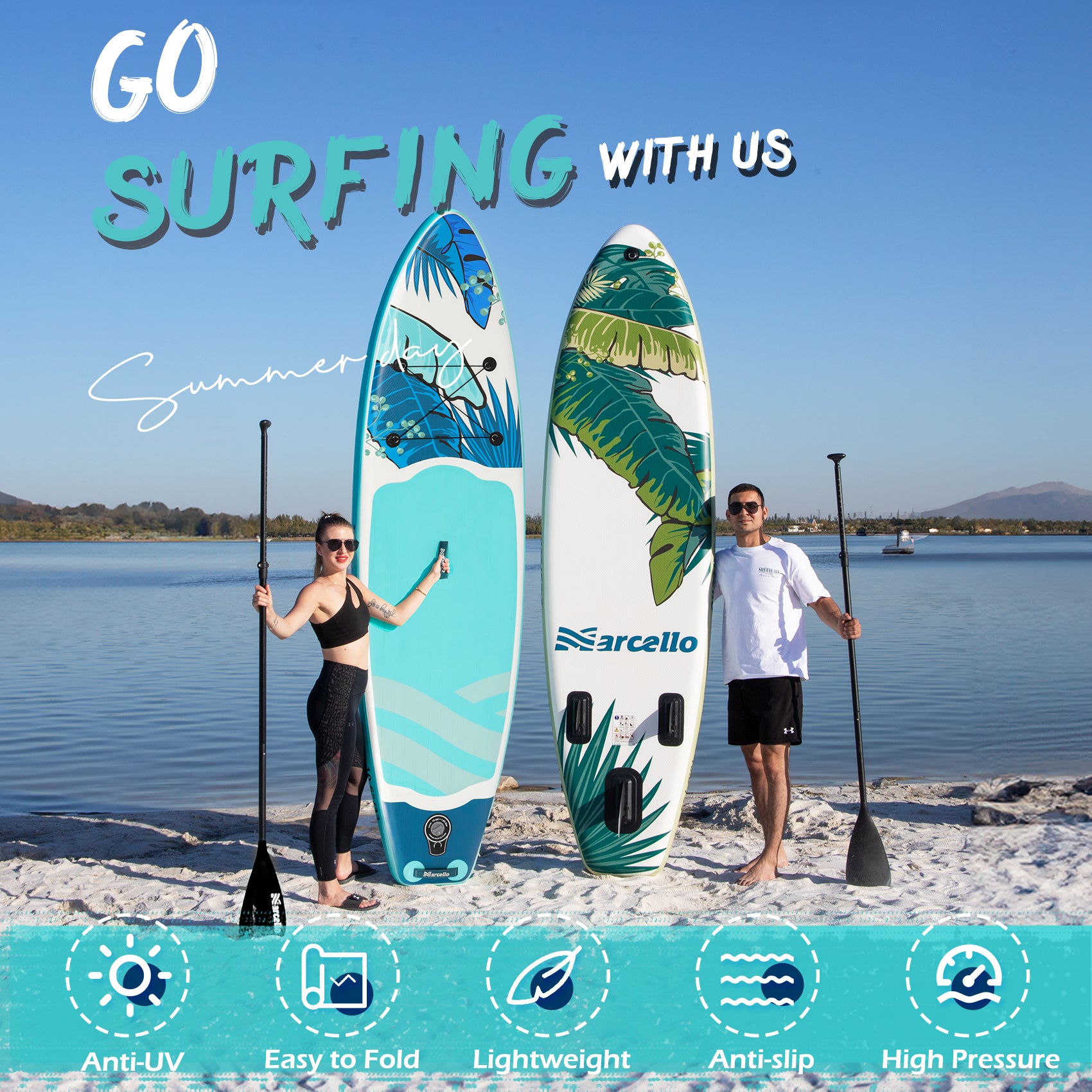 DREAM 10'6'' All Around Inflatable Paddle Board