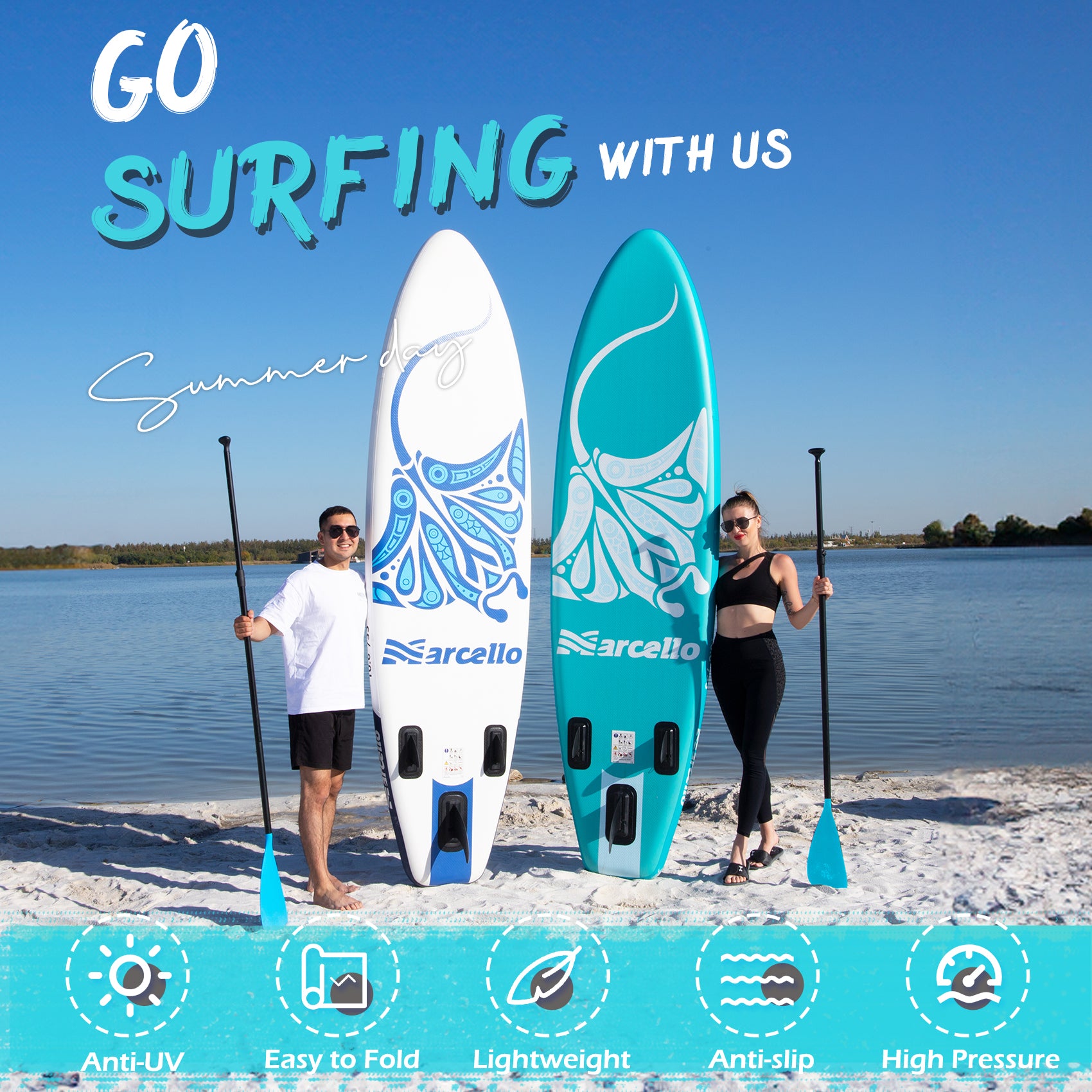 TIDE 10'6'' All Around Inflatable Paddle Board