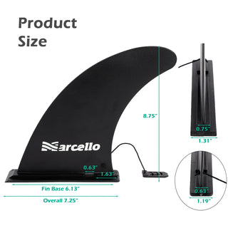 Central Fin 7''